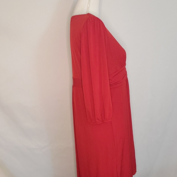 ๐ 3 for $15 Deal! ๐NY Collection red long sleeve dress L - Picture 8 of 8